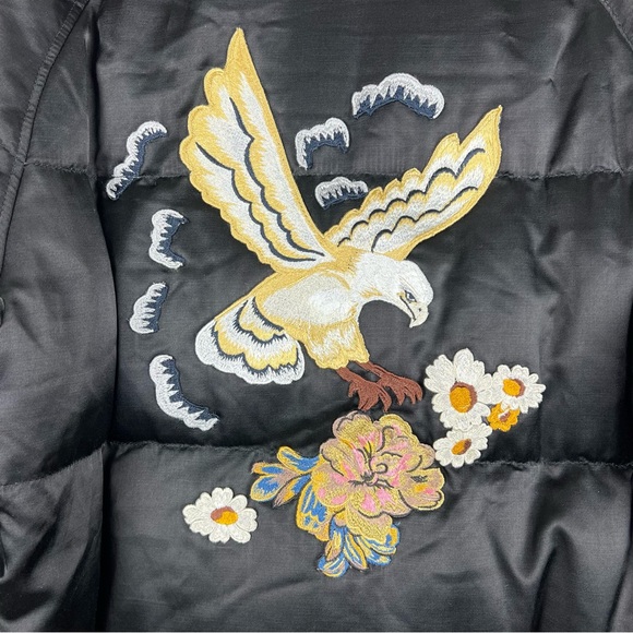 Coach Eagle Souvenir Italy Puffer Coat Jacket Size 0 XS - Picture 4 of 9